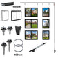 All-in-one set - 2xA4 panels + A4 panels
