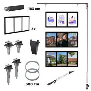 All-In-One Set  3x 3xA4 panels